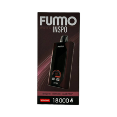 Одноразовая электронная сигарета Fummo GTS 18000 - Вишня Персик Шафран (18000 затяжек)