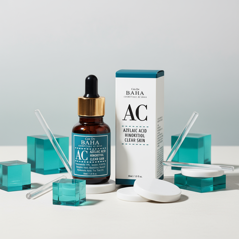 Сыворотка для выравнивания тона с азелаиновой кислотой Cos de Baha Azelaic Acid Hinokitiol Clear Skin Serum (AC), 30 мл