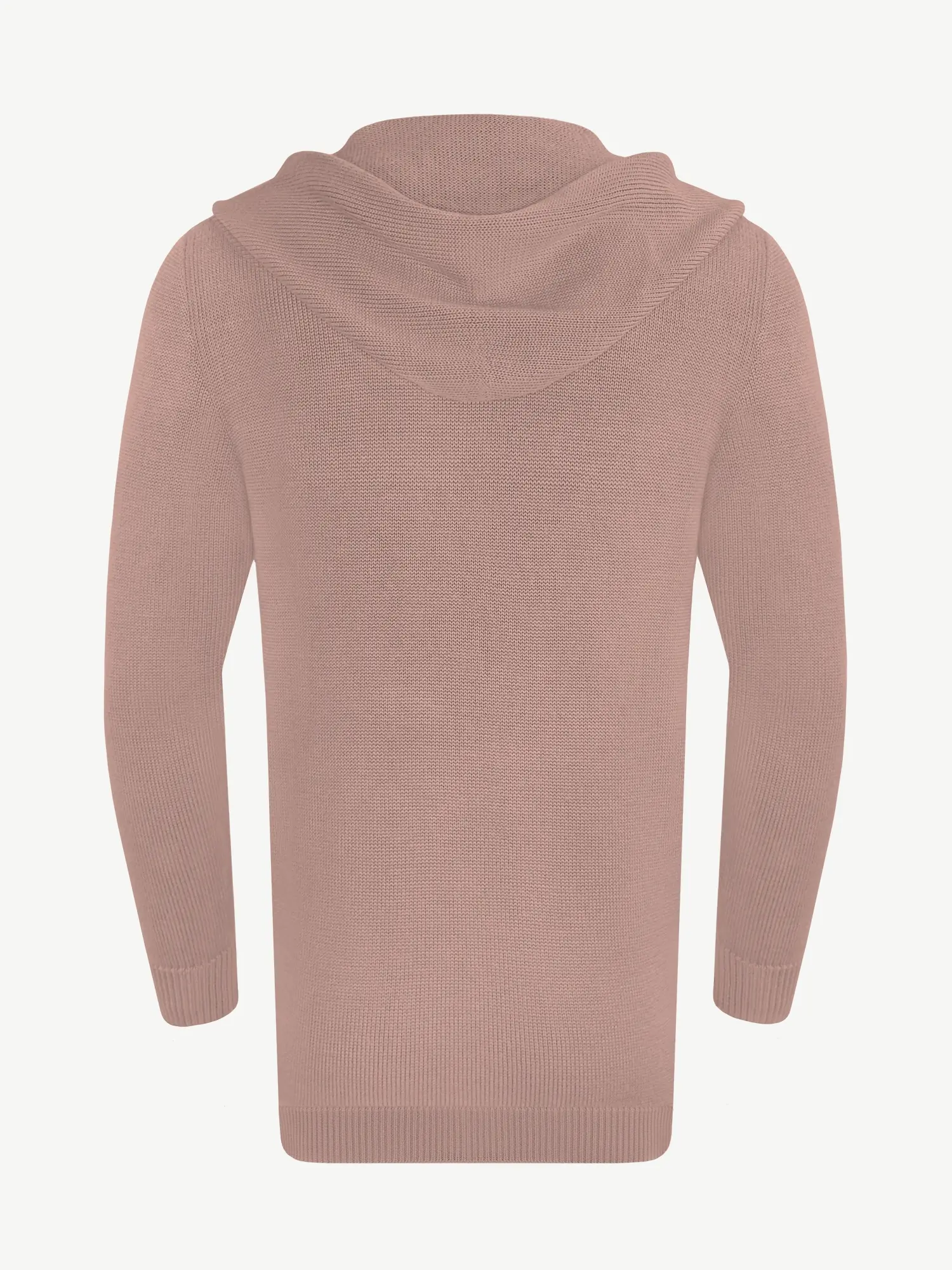 Кардиган с капюшоном из мягкой шерсти