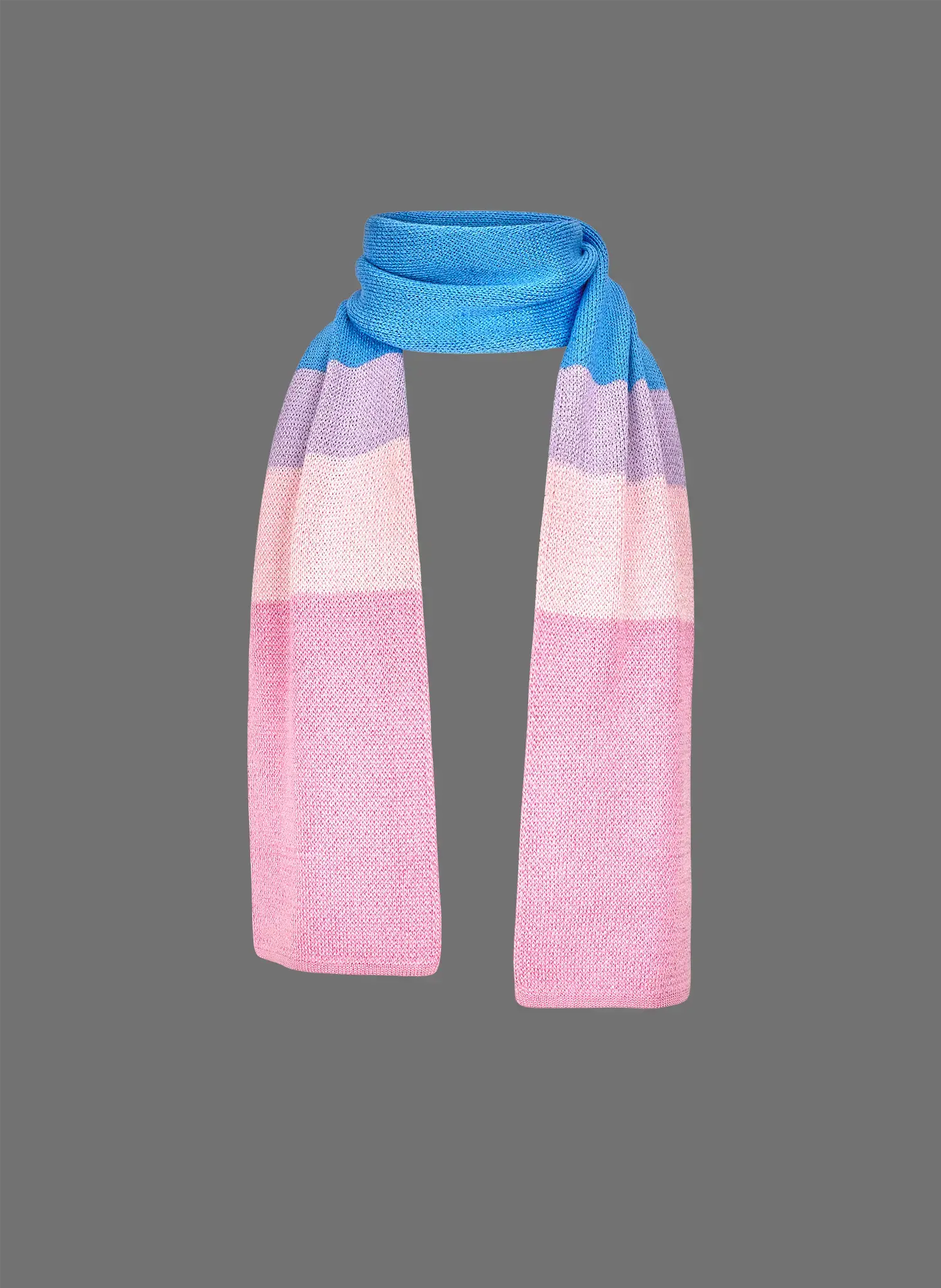 Шарф «Цветной полосатик»