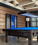 Киевница современная ясень мдф/шпон сукно на 6 киев (Black_bristol,Манчестер 70 yellow green) фото №12