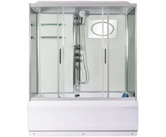 Душевая кабина WeltWasser (ВельтВассер) Emmer 170/85/55-2, с высоким поддоном, 170x85x217