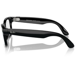 Умные очки Ray-Ban Meta Wayfarer RW4006 (Цвет: Shiny Black / Polar Clear)