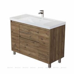 Aquanet 365920 Тумба с раковиной Nova Lite 2.0 110 напольная цв. дуб рустикальный (365920) фото