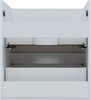 Aquanet 354886 Тумба с раковиной Практика 60 2 ящ. цв.белый глянец (354886)