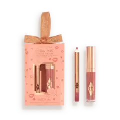 Набор Charlotte Tilbury Glossy Lip Kit Pillow Talk Medium
