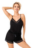 Niki 1/2 pyjamas Black