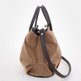 Сумка Саломея 278 эко-замша песочный