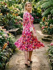 Платье Яна (розовое) П15633-33М LT Collection