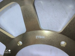 Диск тормозной передний золотой на Honda CBR RR 1000 , CBR RR-ABS 1000 ,CBR RR-SP 1000