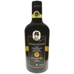 Масло оливковое нерафинированное высшего качества DOP Nonno Giovanni органическое MONTI IBLEI 500 мл.