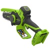 Цепная мини-пила аккумуляторная Greenworks CS2410A, 24V, 10см, без АКБ и ЗУ (CS2410AA1) — фото 3