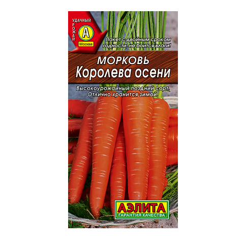 Морковь Королева осени   (Аэлита)