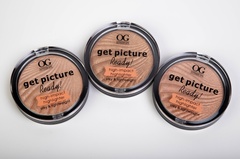 OG-F220201 GET PICTURE READY! Хайлайтер компактный тон 01 легкое золото , для лица и тела