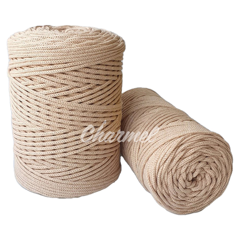 White cotton cord 3 mm