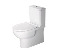 Duravit 2182090000 DuraStyle basic Унитаз моноблок напольный безободковый 365х650 мм, слив универсальный, цвет белый (СПЕЦЦЕНА) фото