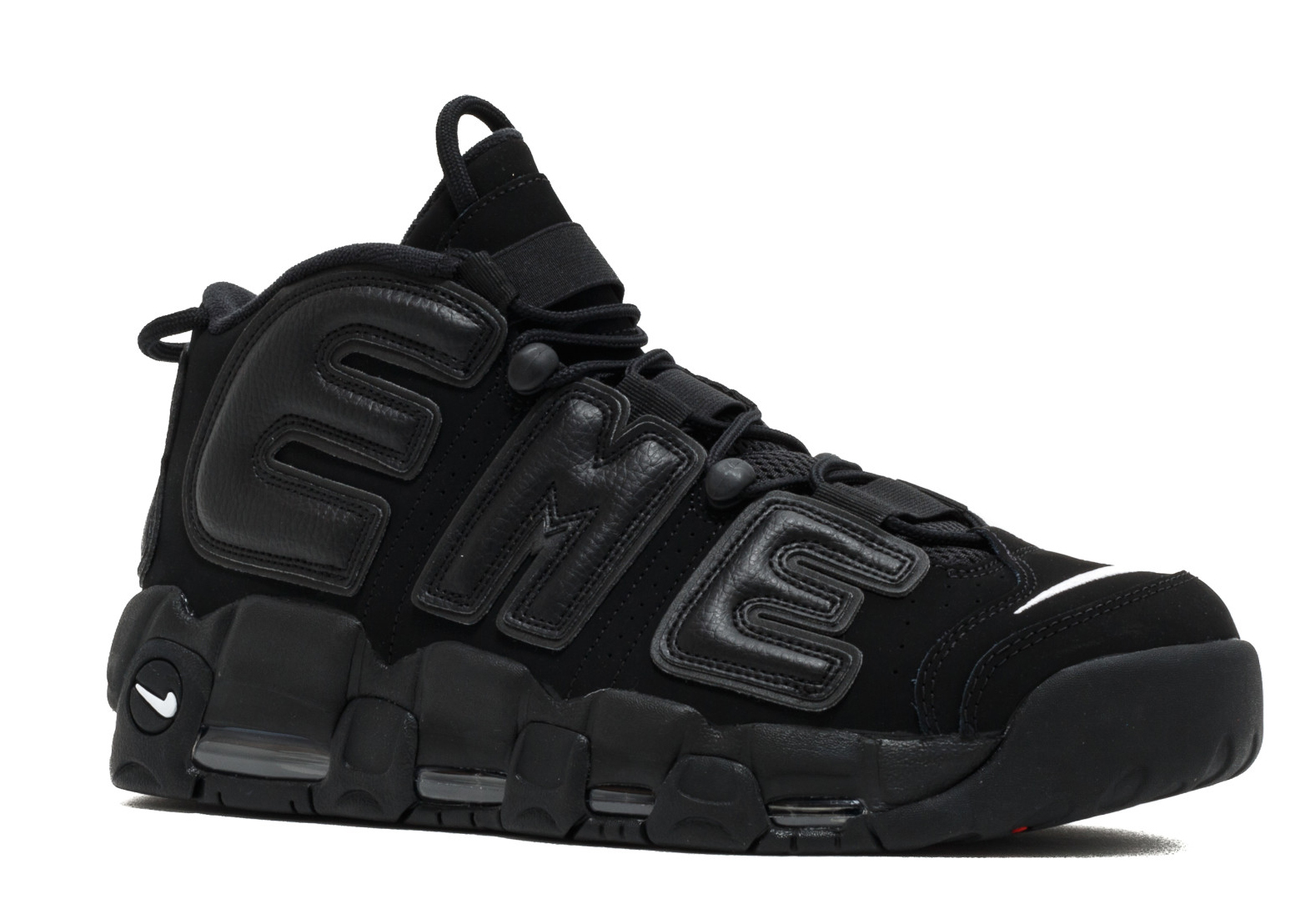 nike uptempo noir et blanc