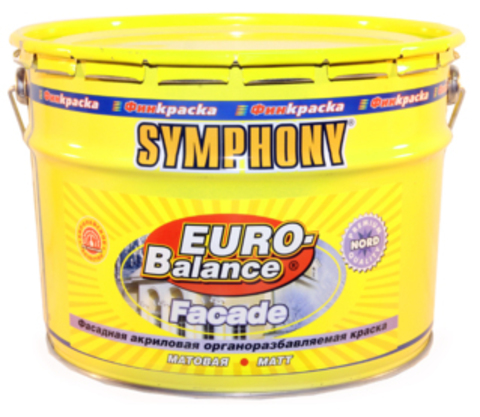 SYMPHONY EURO-Balance Faсade Nord акриловая щелочестойкая краска на растворителях