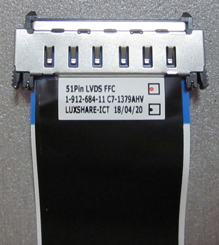 51Pin LVDS FFC 1-912-684-11 C7-1379AHV