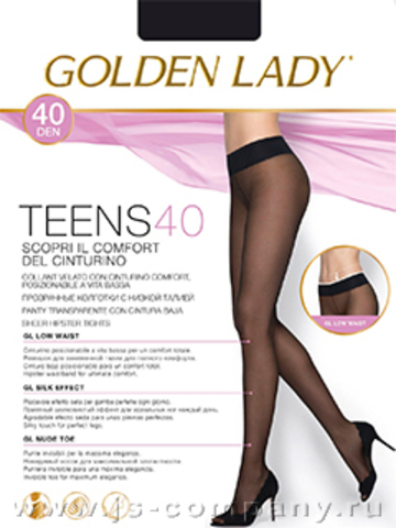 Колготки Teens 40 Golden Lady