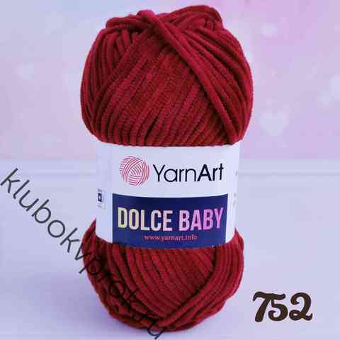 YARNART DOLCE BABY 752, Бордовый