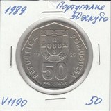 V1190 1989 Португалия 50 эскудо