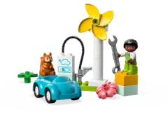 Конструктор LEGO Duplo 10985 Ветряная турбина и электромобиль
