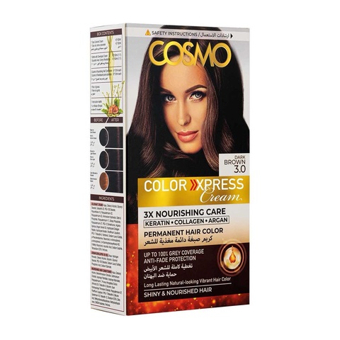 Cosmo Color Xprees Cream Dark Brown 3.0