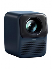 Проектор Wanbo Projector T2 max blue (LCD, 1920x1080, 450Lm, 1.2:1, 3000:1, Smart TV, Android 9.0, 1+16GB, HDMI, USB, Wi-Fi, BT) (6970885350351)