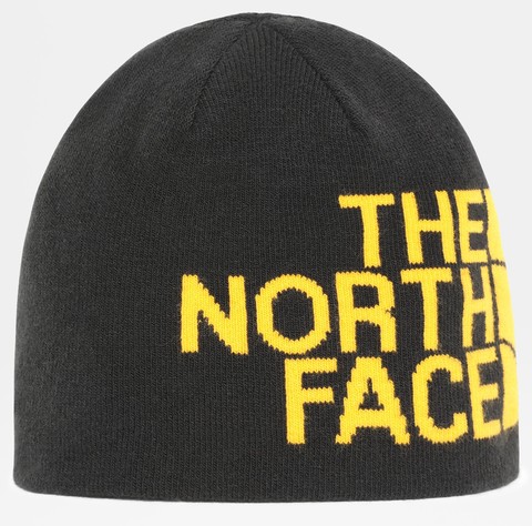 Картинка шапка The North Face reversible tnf banner beanie Tnf Black/Summit Gold - 1
