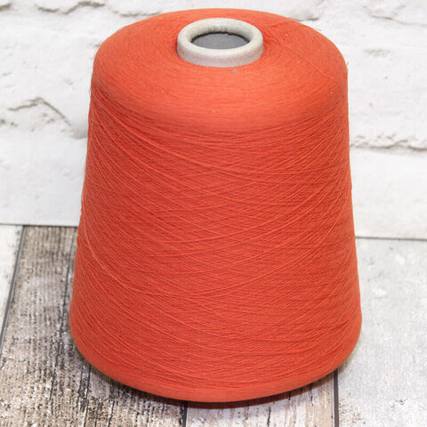 Экстратонкий органический хлопок FASHION MILL / FARFALLA 5500 оранжевый