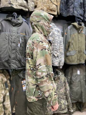 Кофта GONGTEX Hexagon Tactical Fleece Jacket Мультикам