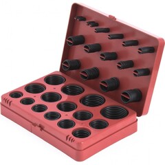 Набор резиновых уплотнительных прокладок СИБРТЕX , D 7 - 53 мм, 406 предм. (47597)