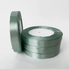 Лента Атласная (2,5см*22,85м) Серо-зеленый мох