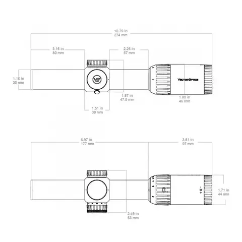 Vector Optics Constantine 1-8x24 FFP RAR (SCFF-60)