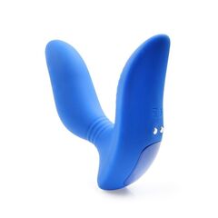 Синий вибромассажер простаты 3,5’’ Curve P-spot Massager - 12 см. - 