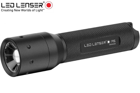 Фонарь ручной Led Lenser A5, чёрный, 24 lm, AAA x 1 шт.  (7215)