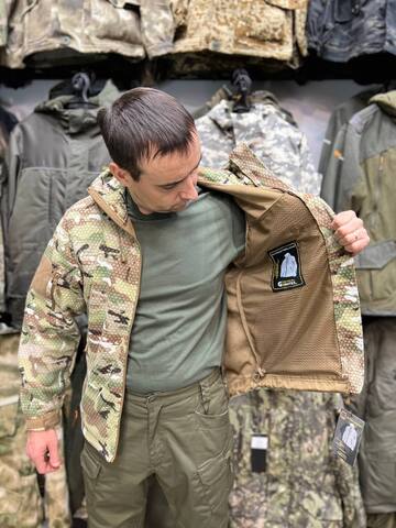 Кофта GONGTEX Hexagon Tactical Fleece Jacket Мультикам