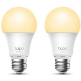 TP-Link Tapo L510E (2-pack) Умная диммируемая Wi-Fi лампа, цоколь E27, 200–240 В, световой поток 806 лм