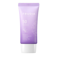 Крем солнцезащитный с черникой FRUDIA Blueberry Hydrating Air Fit Sunscreen SPF50 PA++++ 50 гр