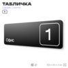 Таблички с номером офиса 
