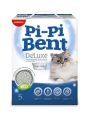 Pi-Pi-Bent DeLuxe Magic white наполнитель комкующийся 5л