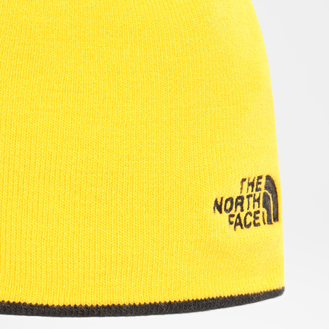 Картинка шапка The North Face reversible tnf banner beanie Tnf Black/Summit Gold - 4