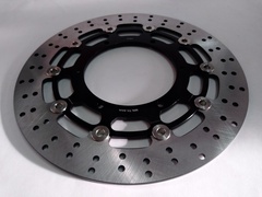 Диск тормозной на YAMAHA MT01 1670 2005-2006 черный / передний