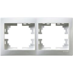 LESYA 705 0200 147 Рамка 2-ая горизонтальная б/вст,(10шт)120шт