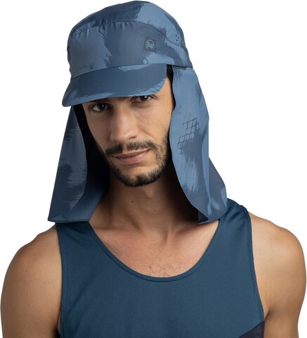 Картинка кепка Buff Sahara Cap Zeli Steel - 2