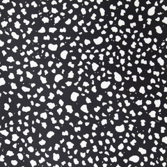 Атлас Армани стрейч принт, 90 гр/м2, 145 см, черный