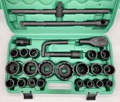 Силовой набор головок SATDPRO, для грузовика, 26 шт., в чемодане
