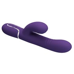 Фиолетовый вибратор-кролик Mariana - 22,6 см. - 