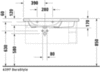 Раковина мебельная Duravit DuraStyle 2325100060